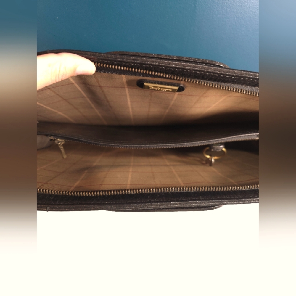 Authentic BURBERRYS of LONDON  Leather Briefcase / Portfolio / Satchel - Picture 8 of 8